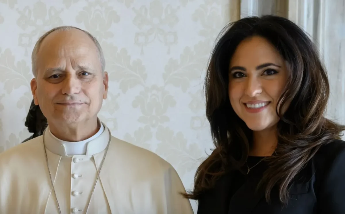 Pope Leo and Monste Alvarado