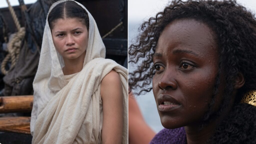 Actress Zenedeya and Lupita Nyong'o.